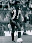 Brendon Batson signed 8x6 West Bromwich Albion black and white photo. Brendon Martin Batson, OBE (