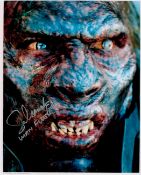 Sala Baker (Man Flesh) Handsigned 10x8 Colour Photo of Man Flesh in Lord Of The Rings. Good