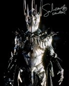 Sala Baker (Sauron) Handsigned 10x8 Colour Photo of Sauron in Lord Of The Rings. Good condition. All