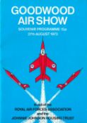 1973 Goodwood Airshow Souvenir Programme. Good condition. All autographs come with a Certificate