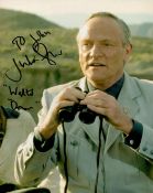 Julian Glover signed 10x8 colour photo dedicated. Julian Wyatt Glover CBE (born 27 March 1935) is an