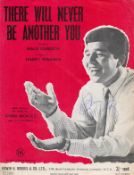 Chris Montez Singer Signed There Will Never Be Another You Sheet Music. Good condition. All