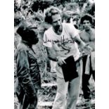 Werner Herzog signed 8x6 black and white vintage photo. Werner Herzog ( born 5 September 1942) is