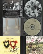 6 Signed CDs Including Ruarri Joseph (Both Sides of the Coin) Disc Included, Belvadere (Faded
