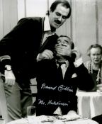 Bernard Cribbins signed Fawlty Towers 10x8 black and white photo. Bernard Joseph Cribbins OBE (