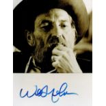 Willie Nelson signed 7x5 sepia vintage photo. Willie Hugh Nelson (born April 29, 1933) is an