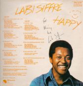 Labi Siffre Singer Signed Lp Record Happy. Good condition. All autographs come with a Certificate of