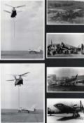 RAF Cranwell photographs collection, featuring 9 vintage black and white photographs, 8x6 and 6x4