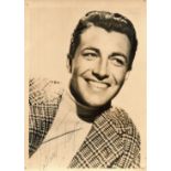 Robert Taylor signed 7x5 vintage sepia photo. Robert Taylor (born Spangler Arlington Brugh; August