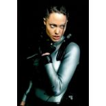 Angelina Jolie signed Tomb Raider 12x8 colour photo. Angelina Jolie DCMG (née Voight, formerly Jolie