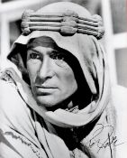 Peter O'Toole signed Lawrence of Arabia 10x8 black and white photo. Peter Seamus O'toole 2 August
