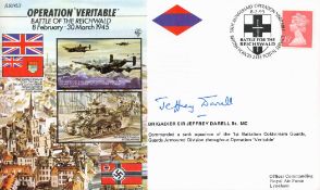 WW2. Operation Veritable, Battle Of The Reichwald 8th Febuary-30th March 1945 FDC (JS 50/45/3)