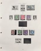 Canada used Stamps on 18 Album pages from 1953 to 1970, over 200 Stamps Including National