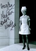 Barbara Windsor (1937-2020) Actress Signed Carry On Photo. Good condition. All autographs come