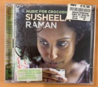 Music, Susheela Raman signed album cover and CD. This item is signed on the front and inside of