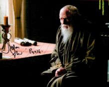 Julian Glover Handsigned 10x8 Colour Photo. Photo shows Glover as his Character Pycelle in Game of