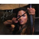 Spartacus TV series actress Katrina Law signed 8x10 photo. Good condition. All autographs come