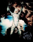 Ben Chapman signed Creature from the Black Lagoon 10x8 colour photo. Good condition. All
