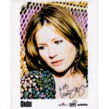 Dido Handsigned 'Cheeky Records' 10x8 Colour Photo. Dedicated. Good condition. All autographs come