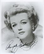 Angela Lansbury signed 10x8 vintage black and white photograph. Lansbury DBE (born 16 October