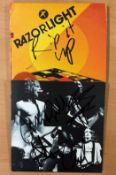 Music, Razorlight signed single Rip It Up plus CD in cardboard casing with signatures from band