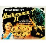 Vera Day signed 10x8 colour promo photograph for 1957 film Quatermass II. Day (born 4 August 1935 in