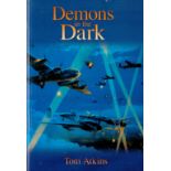 Tom Atkins Signed Book Demons in the Dark by Tom Atkins 2009 Softback Book First Edition Signed by