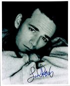 Luke Perry signed 10x8 black and white photo. Coy Luther Luke Perry III (October 11, 1966 - March 4,