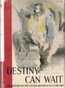 Multi-Signed Book Destiny Can Wait by Mieczyscaw Lisiewcz First Edition 1949 Hardback Book Signed by