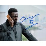 Omar Sy signed 10x8 colour photograph pictured from the movie Good People 2014. Omar Sy ( born 20
