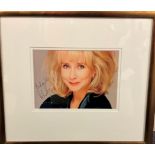 Felicity Kendal CBE Handsigned 10x8 Colour Photo in Bronze effect frame measuring 18x16 Overall. She