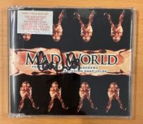 Music, Gary Jules signed Mad World single disc and sleeve. Gary Jules is an American singer-