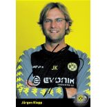 Jürgen Klopp signed 6x4 colour photograph. t Klopp (born 16 June 1967) is a German professional