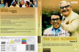 Ronnie Corbett signed The Best of The Two Ronnies Volume 2. With a clear signature across the