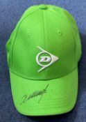 Colin Montgomerie signed Dunlop golf cap. Colin Stuart Montgomerie; OBE (born 23 June 1963) is a