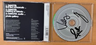 Music, Stereophonics signed Dakota single disc and cover. Dakota (released in the United States as