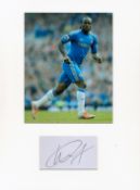 Football Victor Moses 16x12 overall Chelsea mounted signature piece includes signed album page and