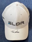 Tom Watson signed Taylor Made SLDR golf cap. Thomas Sturges Watson (born September 4, 1949) is an