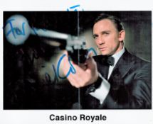 James Bond, Daniel Craig signed 10x8 colour Casino Royale promo photograph. Craig (born 2 March