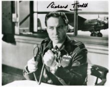 Richard Todd Handsigned 10x8 Black and White Photo of himself during the film Dam Busters. Fantastic