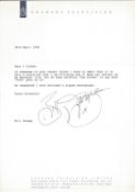 Actor Andrew Larkin Neighbours handwritten signed letter, Actor Bill Tarmey Coronation Street