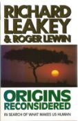 Origins Reconsidered In Search of What make us Human by R Leakey and R Lewin Hardback Book 1992