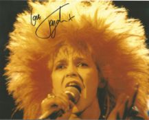 Punk legend Toyah Wilcox signed 10 x 8 colour photo. Good condition. All autographs come with a