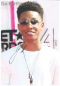 Actor Jacob Latimore signed 12x8 colour photo in excellent condition. Jacob O'Neal Latimore is an