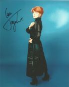 Toyah Wilcox 10x8 signed colour photo. Toyah Ann Willcox is an English musician, actress, and TV