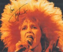 Toyah Willcox 10x8 Coloured Photo Signed. Good condition. All autographs come with a Certificate