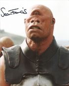Sean Francis Chronicles of Narnia Cyclops actor signed colour photo 10 x 8 inch. Sean Francis is