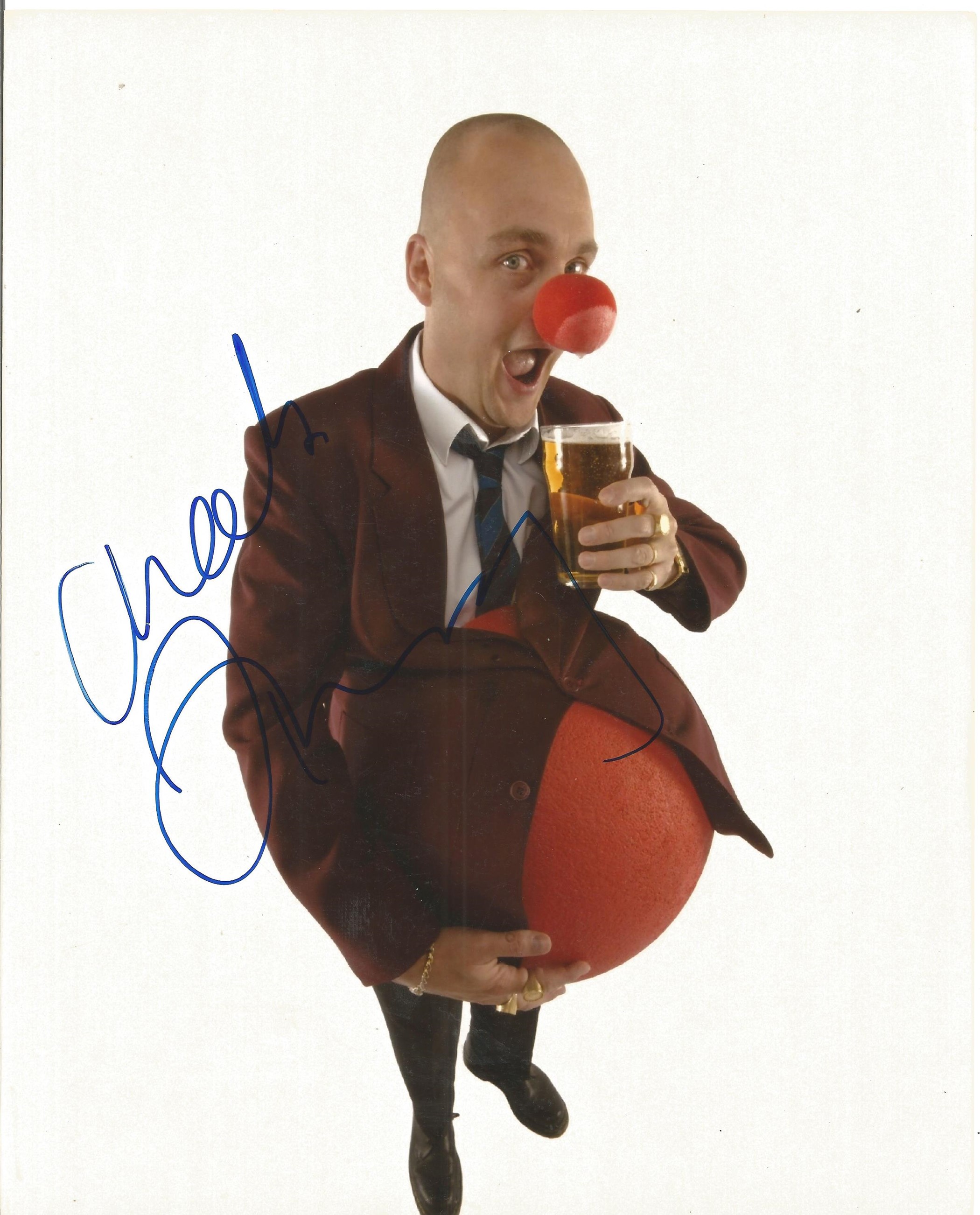 Al Murray Signed 10 x 8 inch Colour Photo. Alastair James Hay Murray is an English comedian,