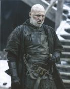 Dominic Carter Game of Thrones Janos Slynt signed colour 10 x 8 inch shot. Good condition. All