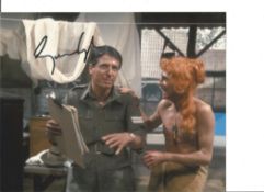 George Layton signed 10x8 colour photo from It Ain't Half Hot Mum. Good condition. All autographs